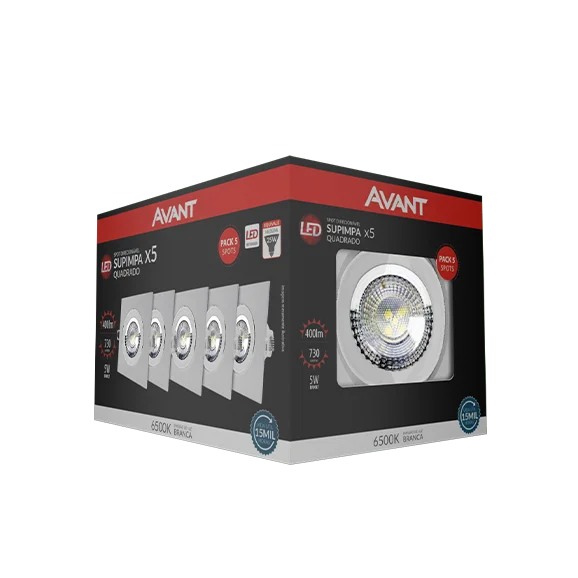 AvantLux Pack 5x Spot Supimpa