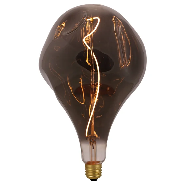 Brilia D160 ASSIMÉTRICA BLACK LED 4W ÂMBAR