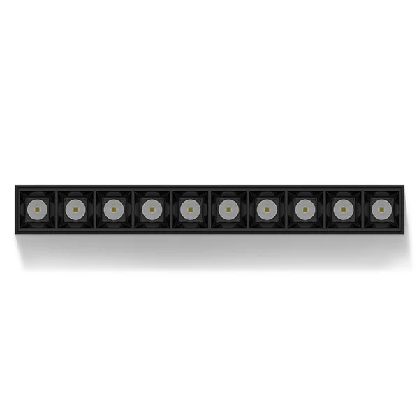 Brilia DOWNLIGHT LINEAR DE SOBREPOR - 10 DOTS 2700K 30°