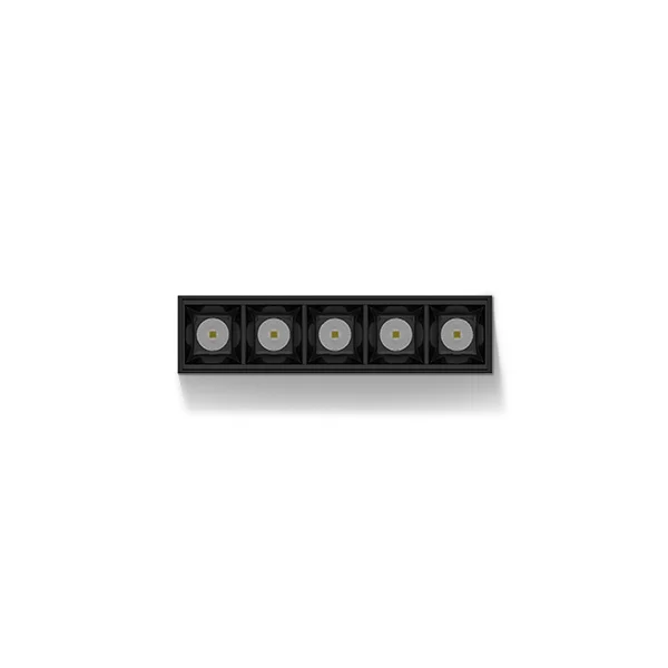 Brilia DOWNLIGHT LINEAR DE SOBREPOR - 5 DOTS 2700K 30°