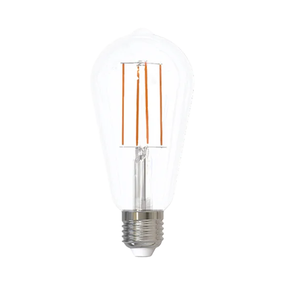 DeluxeIlumine Lâmpada LED ST64 Clear