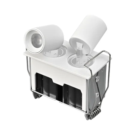 Nordecor Mini Spot Led Retrátil de Embutir KAWI Duplo